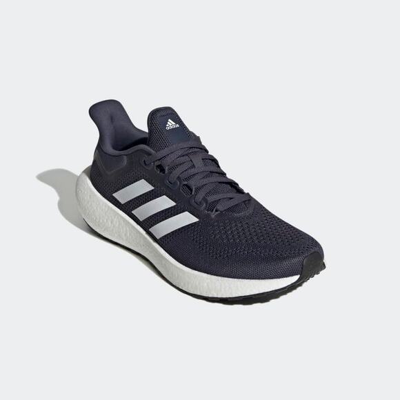 NWT adidas Unisex Pureboost 22 Running Shoe, Shadow Navy/White/Black, 11 US Men - Picture 4 of 6